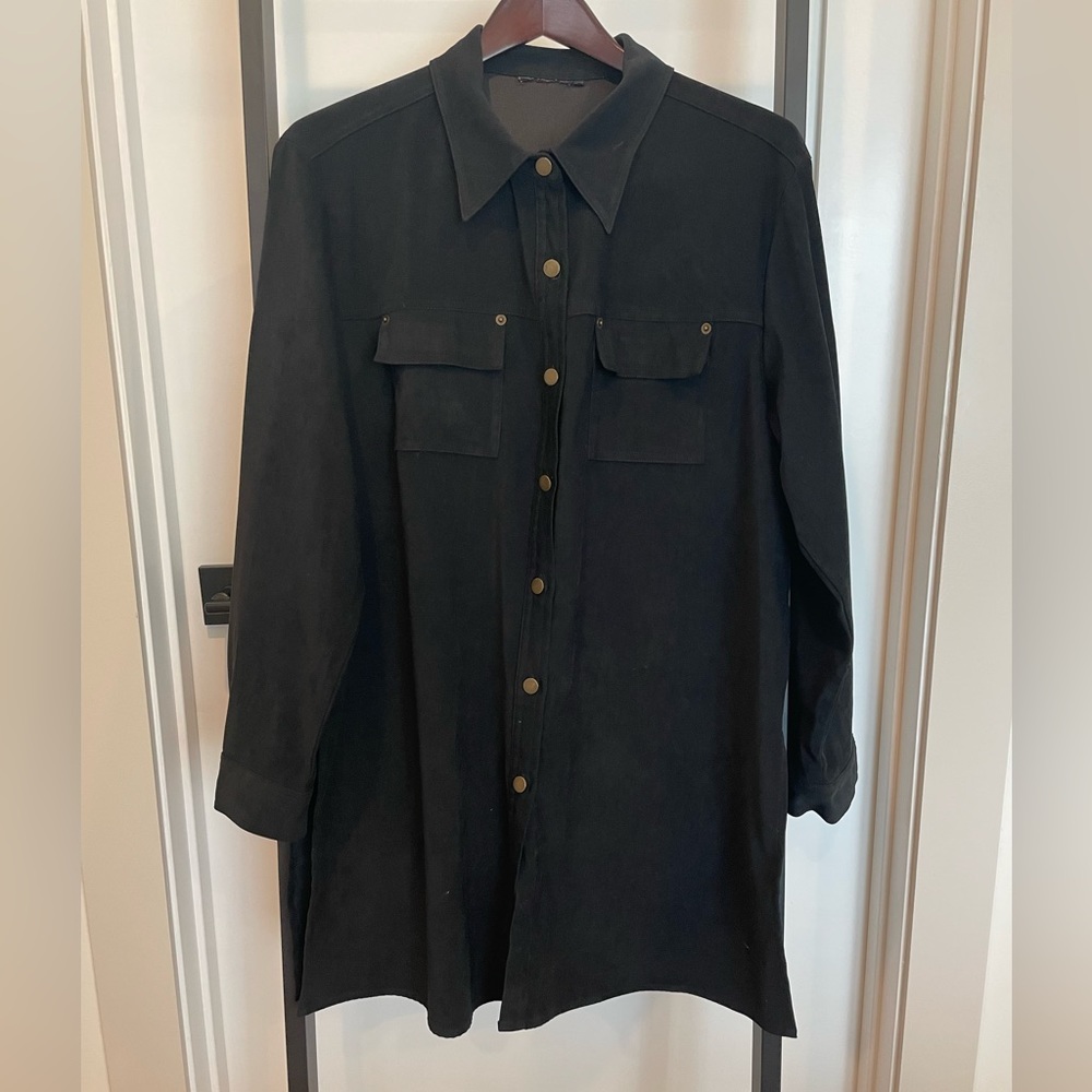 Vintage Black Western Shirt